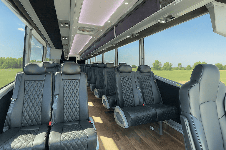 coach bus in Springfield