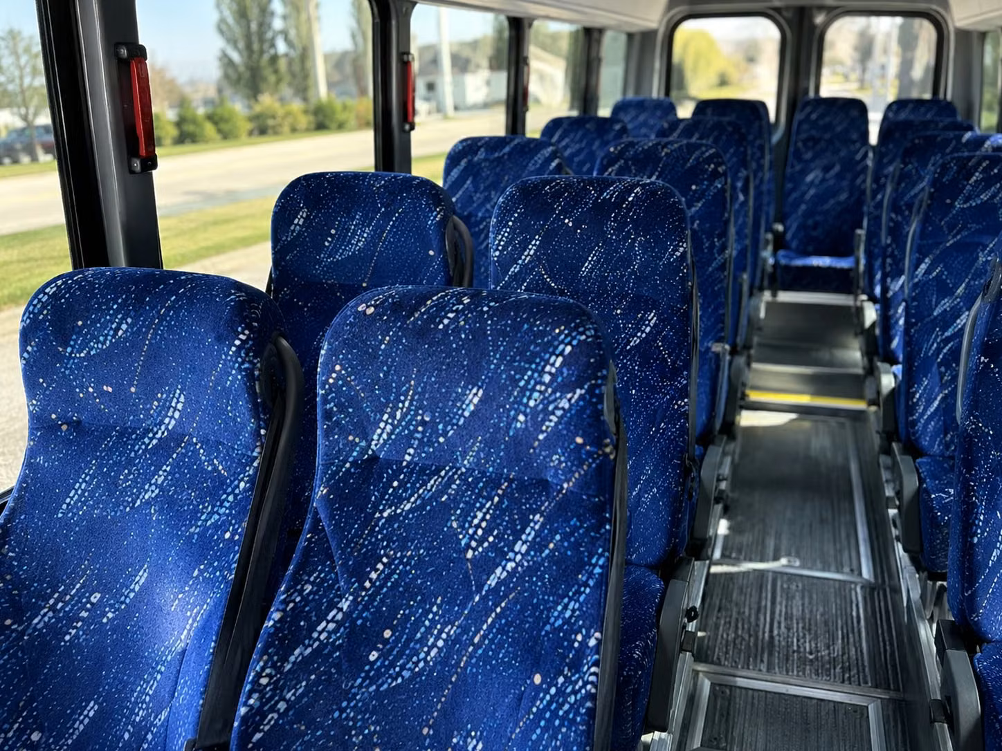 20 passenger minibus interior