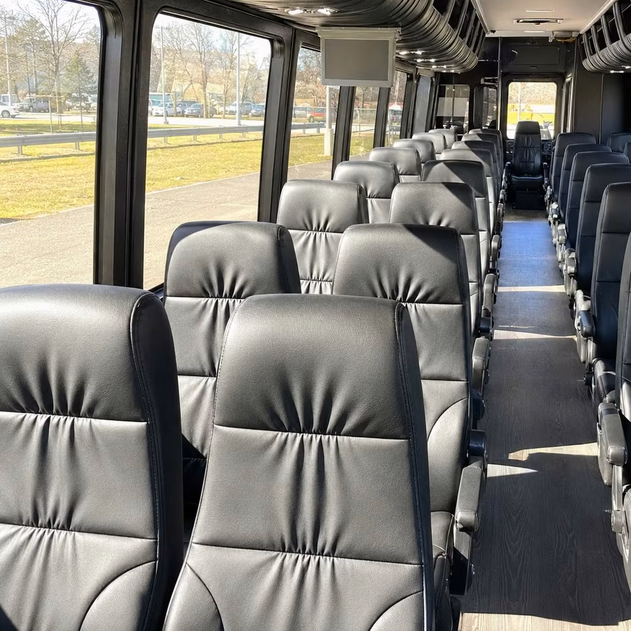 35 passenger minibus interior