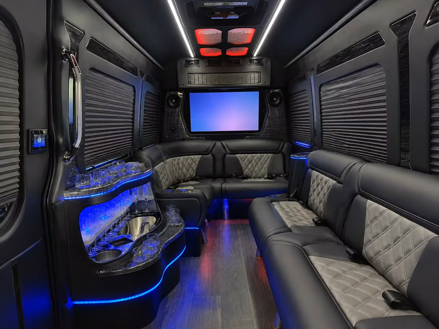 sprinter limousine inside