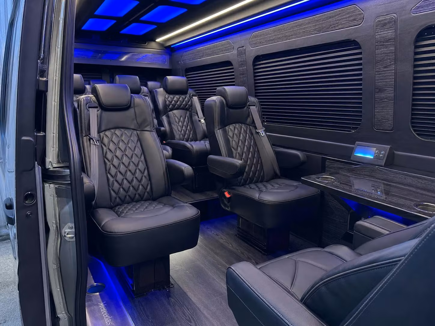 sprinter van with driver interior